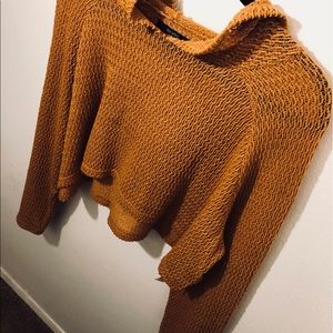 Off the shoulder sweater